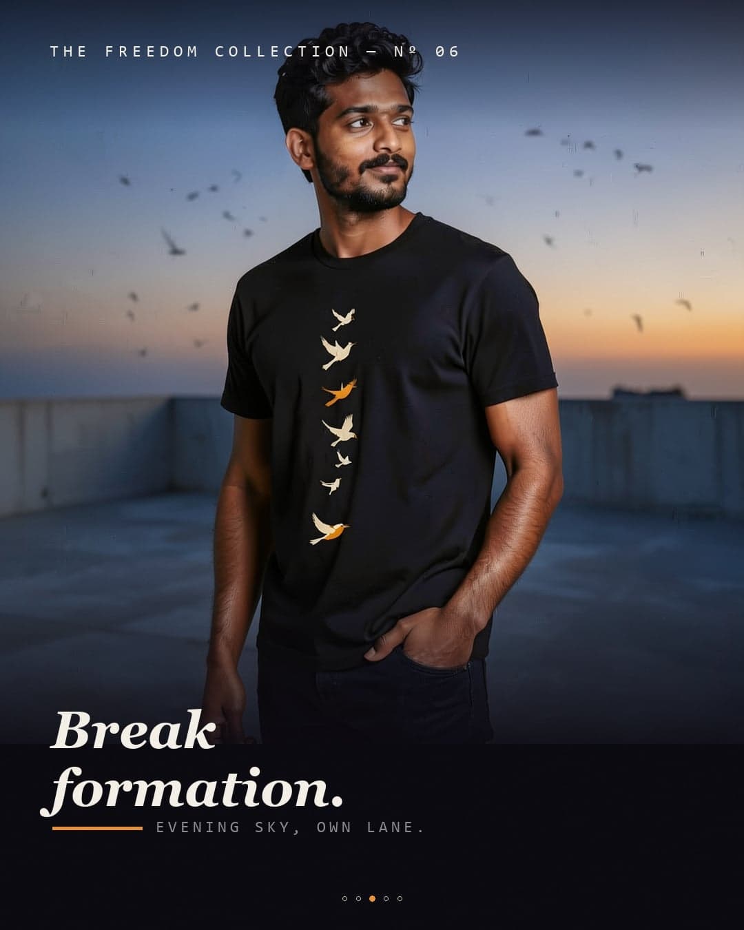 Breakaway Tee โ worn