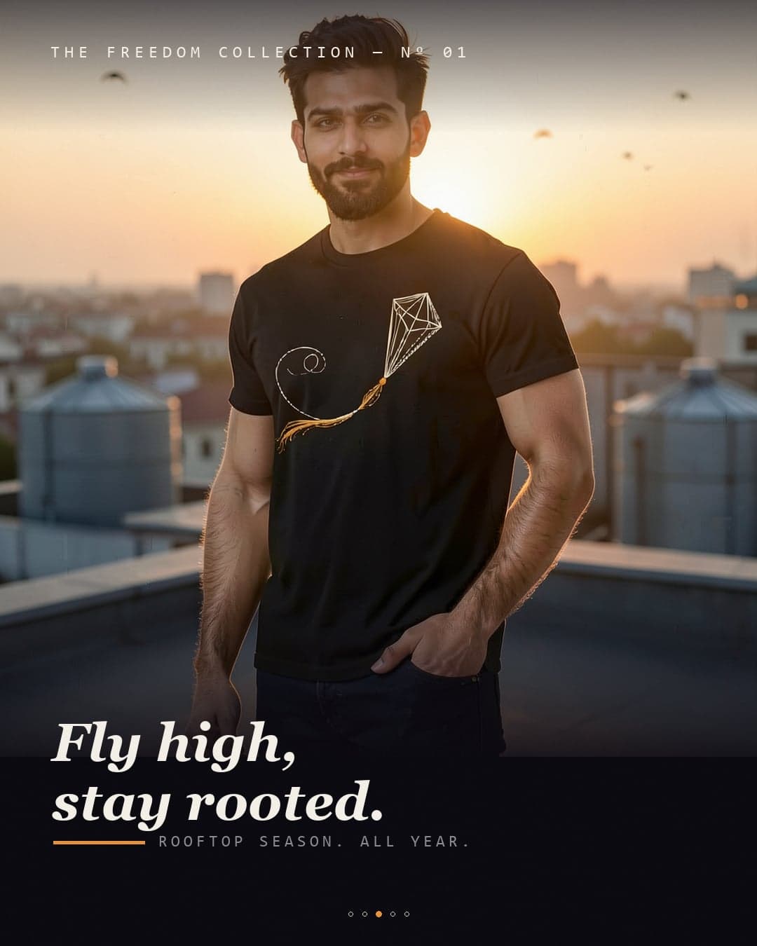 Patang Tee โ worn