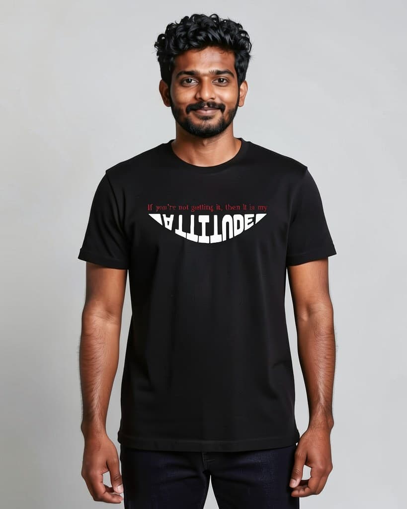 Attitude Tee — alternate view