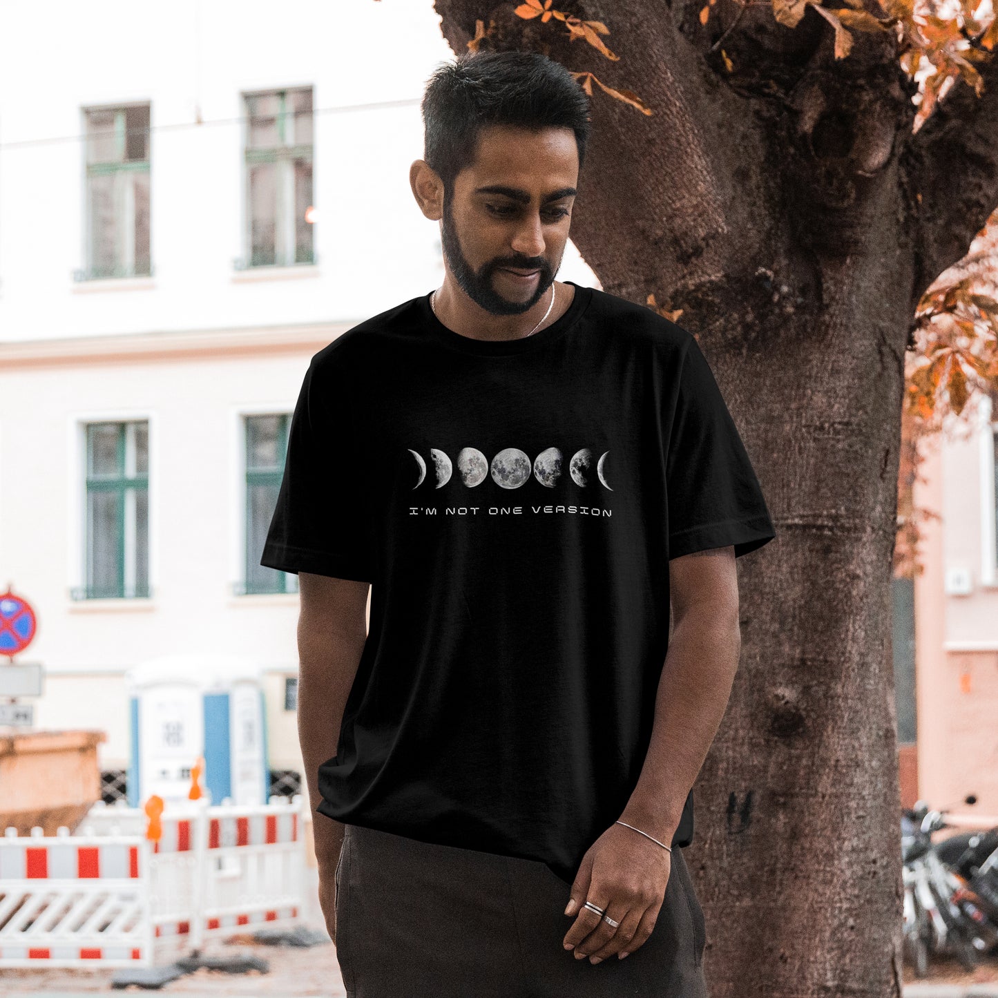 Pure Cotton Round-Neck T-Shirt - One Version