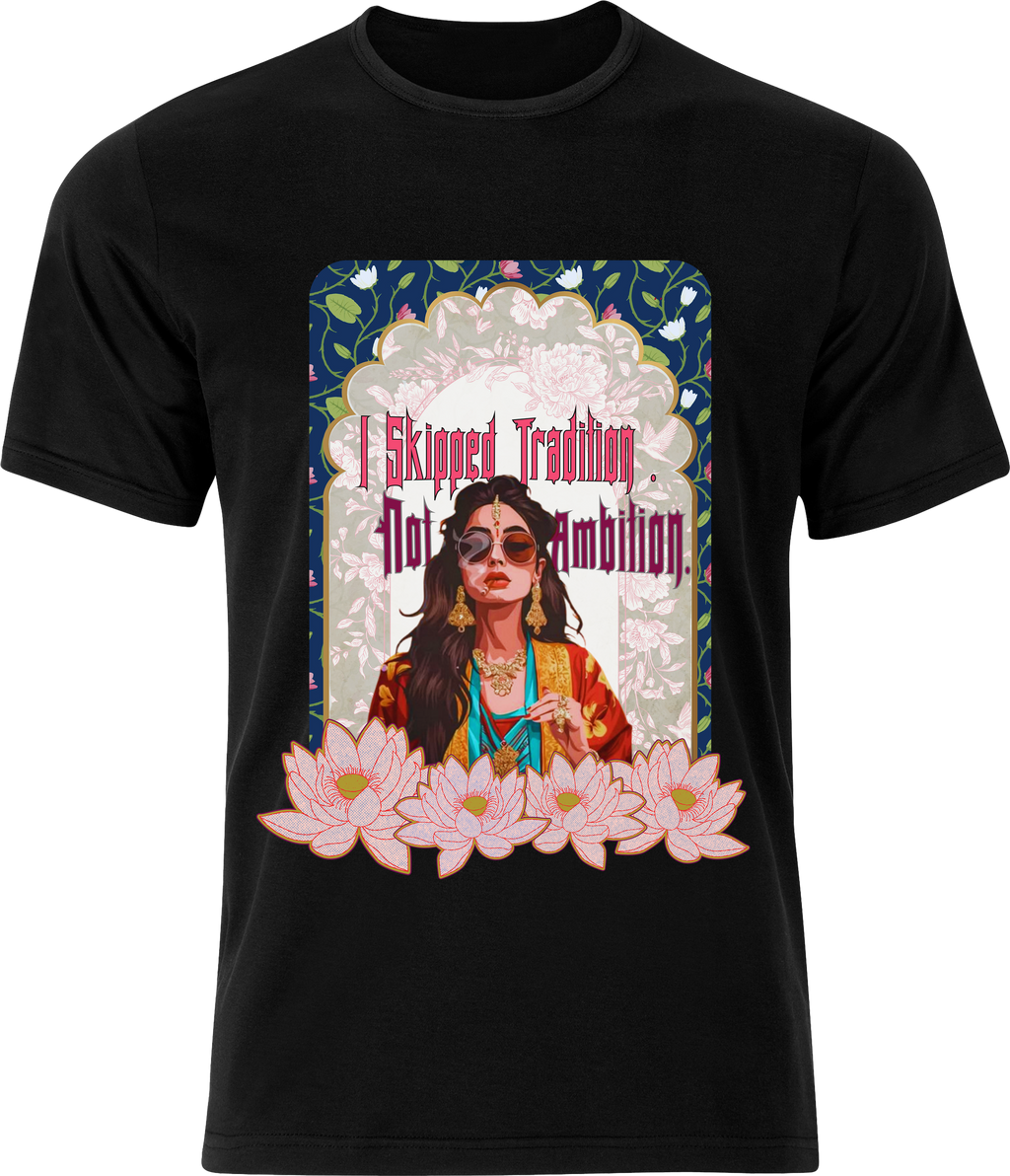Premium Cotton Round-Neck T-Shirt - Tradition